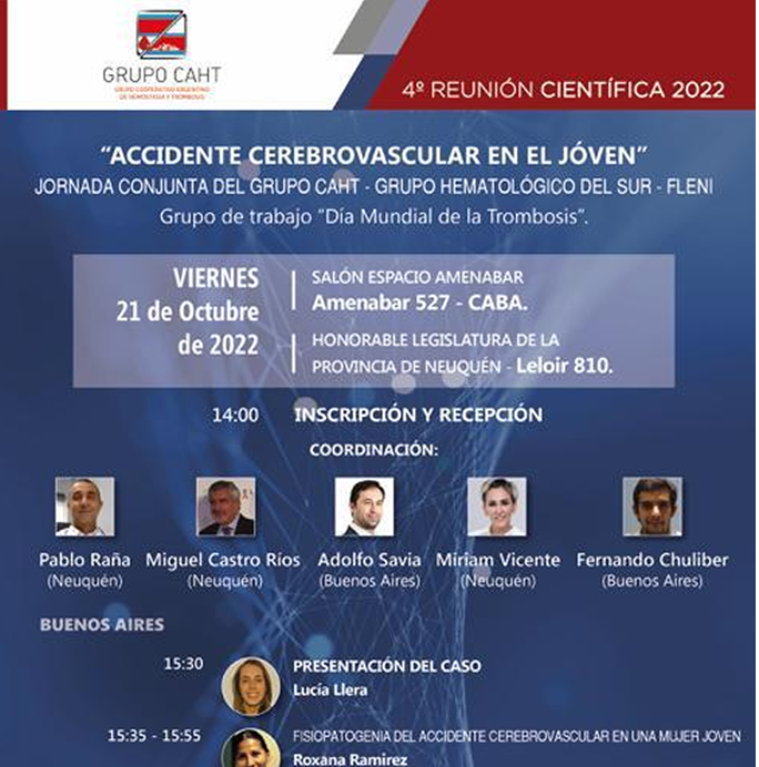 Reunión científica CAHT